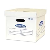 Filestor Box,Interlocking Flaps,12-1/2x16-1/2x10-1/2,WE (SIL52155)
