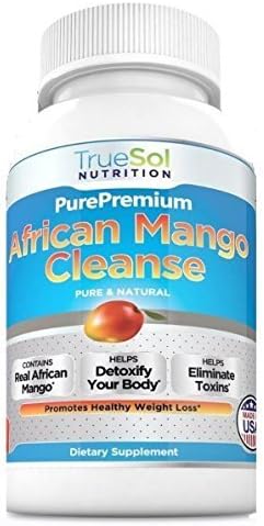 True Sol African Mango Cleanse Plus - Fortified with Flax Seed, Aloe and Acidophilus by TrueSol Nutrition