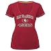 San Francisco 49ers Ex Boyfriend Fashion Short SleeveTop, Medium
