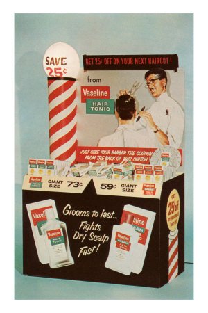 Barber Coupons Premium Poster Print, 12x18