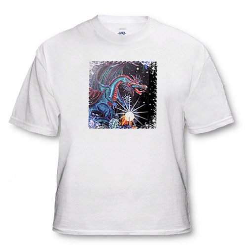 Click here to buy Cindy Thorrington Haggerty Mythical Magical - DRAGON Majick of the Opal 2 - T-Shirts.