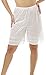 Underworks USA Snip-A-Length Pettipants Culotte Slip Bloomers Split Skirt - 8495
