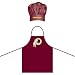 NFL Washington Redskins Chef Hat and Apron Set