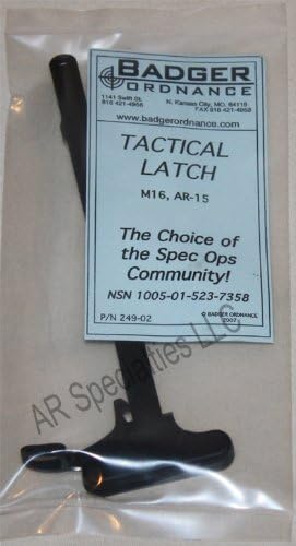 Charging Handle with Badger Tactical Latch