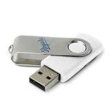 Centon Kansas City Royals Edition DataStick Swivel 8 GB USB 2.0 Flash Drive DSVM8GB-KC