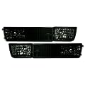 Frontblinker Set, passend f�r VW Golf 3 (alle), Ausf�hrung: Klarglas Schwarz.