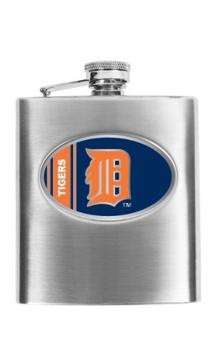 Simran HFMLB-Tigers Detroit Tigers Hip Flask