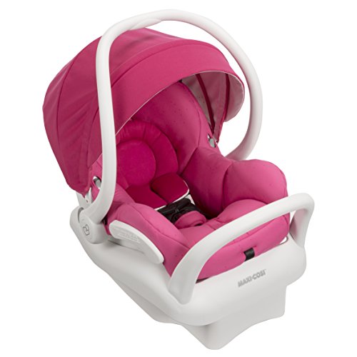Maxi-Cosi Mico Max 30 Infant Car Seat White Collection, Pink Berry