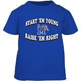 Memphis Tigers Royal Blue Infant Start 'Em Young T-shirt