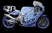 1/12 BIKE���꡼�� No.5 ��ޥ�FZR750 85ǯ�� ShiseidoTECH21�졼���󥰥�����