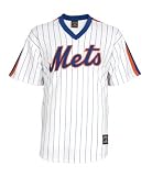 New York Mets -Pinstripe- Cooperstown Throwback Fan Replica Jersey
