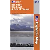 Ben Hope, Ben Loyal and Kyle of Tongue (Explorer Maps)