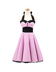 Cotton Vintage Polka Dot Print Bandage Dress/Evening Dress/Wedding Party Dress 