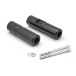 06 07 08 Kawasaki ZX14 ZX14R No Cut CF Frame Sliders