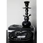 Shisha Wasserpfeife Black 26 cm hoch in Alu Koffer von Angel