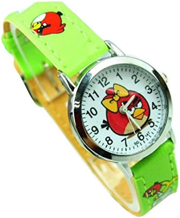 NEW Lovely Angry bird children cartoon Watches leather Watch Band WP@TLJ148917G