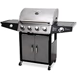 broil-master® BBQG01DEschwar_TMR	Gasgrill Edelstahl mit Temperaturanzeige + Timer