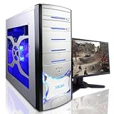 Titanium Gamer AMTI9004 Gaming Computer with Intel 3.0GHz Core2 Duo E8400, 4GB DDR2/800, 500GB SATAII, DVD-RW, NVIDIA 9400 1GB Video, 500 watt Power Supply, Microsoft Windows 7 Home Premium Full Version CD 32 bit