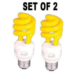 BUG 13-Watt Compact Fluorescent Mini Twist Bug (60-Watt Incandescent Equivalent) Set of 2 by 