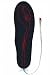 Therm-ic Einlegesohle, Classic, schwarz/rot, 01 0400 061