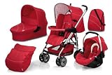 Hauck Condor All In One Travel System (Trio Red)
