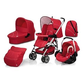 Hauck Condor All In One Travel System (Trio Red)