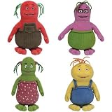 TY Beanie Babies - Set of 4 BOBLINS Cartoon Characters (Set #1 - Canada/NZ/Aus Exclusive)