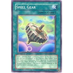 YuGiOh GX Light of Destruction Single Card Spell Gear LODT-EN049 Common