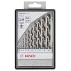 Bosch 2607010535 Rundschaftbohrer 10 tlg. HSS-G 135� Bohrer Set Robus