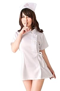 Amour- Naughty Role Play Nurse Costume Sexy Lingerie Valentine Gift (XS, MM008w)