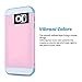 Galaxy S6 Case, S6 Case, ULAK 2in1 Hybrid Dual Layer Slim Protective Case Cover for Samsung Galaxy S6 (Plastic Hard Shell and Flexible TPU) (Baby Pink/Light Blue)