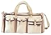 Little Company Exclusive Roll-Up Travel Bag in Beige with Leather Finish