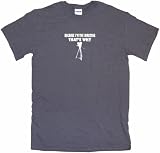 Because I'm The Director, That's Why Men's Tee Shirt Large-Charcoal