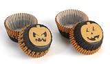 Martha Stewart Crafts Classic Halloween Mini Cupcake Wrappers – Halloween Pumpkin