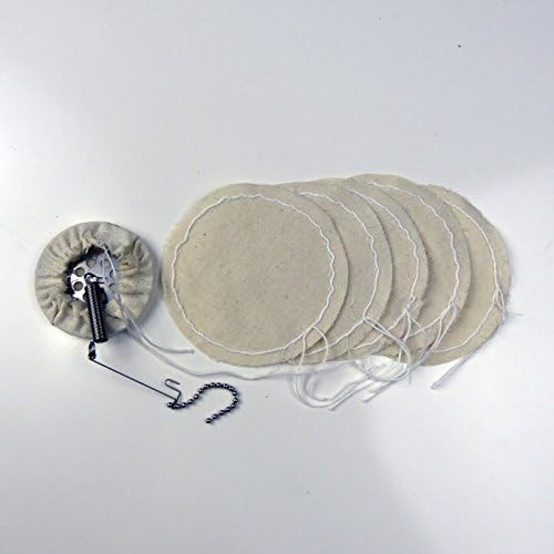 Yama Vacuum Siphon Coffee Brewer Replacement Filter Screen 1 count + Cloth Filter 6 count