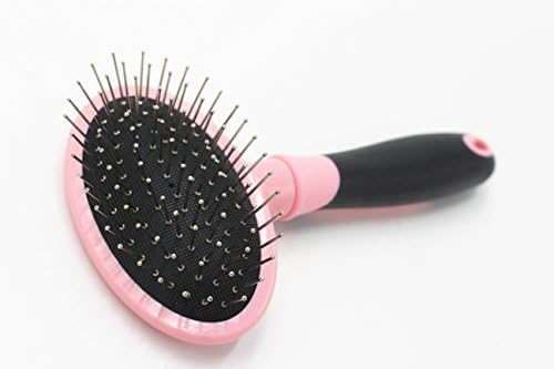 Petony Pets Dog & Cat Brush For Shedding, Long & Short Hair Pet Grooming Tool & Shedding Brush Small, Medium & Large Pets Deshedding Tool (Pink)