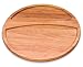 JK Adams Danish Tea Plate, Walnut