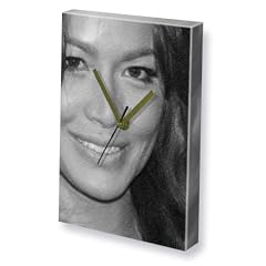 MOON BLOODGOOD - Canvas Clock (A4 - Signed by the Artist) #js002