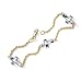 Jewelry : 14k Gold Cross Bracelet 7'