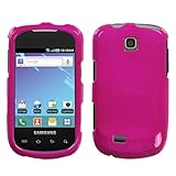 Solid Hot Pink Hard Protector Case Cover For Samsung Dart T499