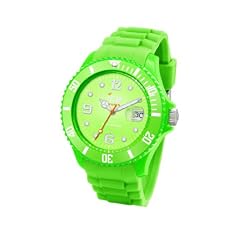 Ice-Watch Unisex-Armbanduhr Medium Sili Forever Gr�n SI.GN.U.S.09