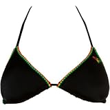 Roxy White Noise Tiki Tri Bikini Top - Women's