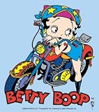 Betty Boop Biker Sticker S-BOOP-0001