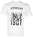 Armani T Shirt AJ Since 1981 in White