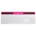 Logitech K750 Tastatur f�r Mac solar schnurlos rot (deutsches Tastaturlayout, QWERTZ)
