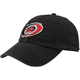 NHL '47 Brand Carolina Hurricanes Black Franchise Fitted Hat (Medium)