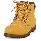 THE CHILDREN'S PLACE(ザ・チルドレンズプレイス) フランネルラインドトップブーツ タン シューズ 18.5cm【並行輸入】