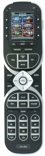 Universal Remote Control MX-810 Custom Programmable Remote Control with PC Wizard Software