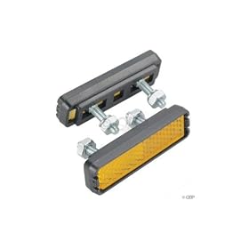 Wellgo Bolt-on Pedal Reflector Set