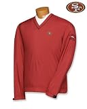 San Francisco 49ers CB Weathertec Newcastle V-Neck Pullover Golf Jacket